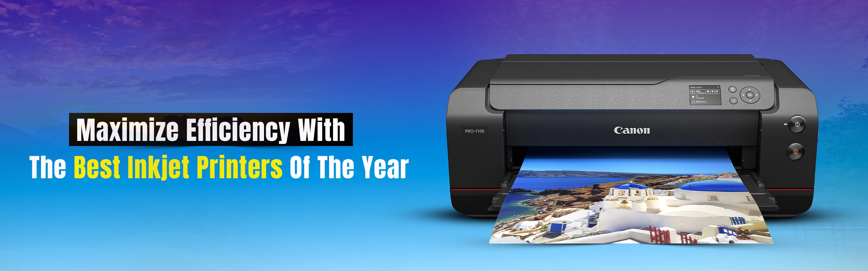 Maximize Efficiency with the Best Inkjet Printers of the Year